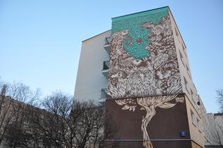 Mural przy ul. Nowolipki