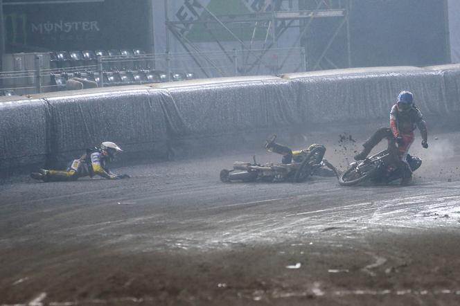 Wypadek podczas Speedway of Nations w Lublinie,  Fredrik Lindgren, Oliver Berntzon, Szymon Woźniak