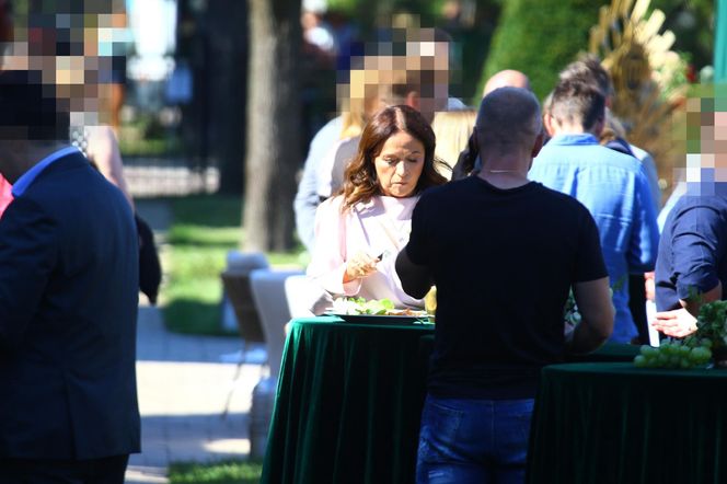 Ewa Drzyzga z mężem na rowerach. "Operacje plastyczne nie są dla mnie!"