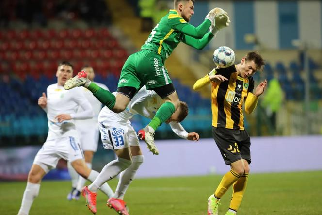 Stomil Olsztyn przegrał domowe spotkanie 28. kolejki Fortuna 1. Ligi z GKS-em Katowice 0:1