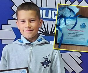 10-letni Damian uratował życie mężczyzny