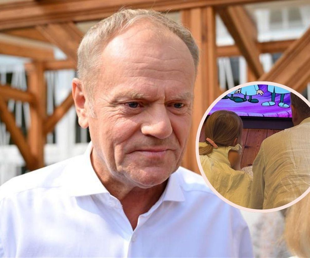 Donald Tusk pozuje z wnuczką. Pokazał ich niedzielną tradycję
