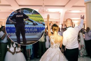 Niecodzienna sytuacja na weselu w Augustowie. Kobieta próbowała się dogadać. Przyjechała policja