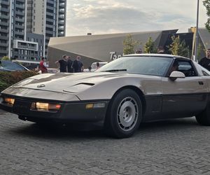 Klasyczna motoryzacja znów zachwyciła Bydgoszcz. „Bydgoskie Klasyki Nocą” przy Torbydzie