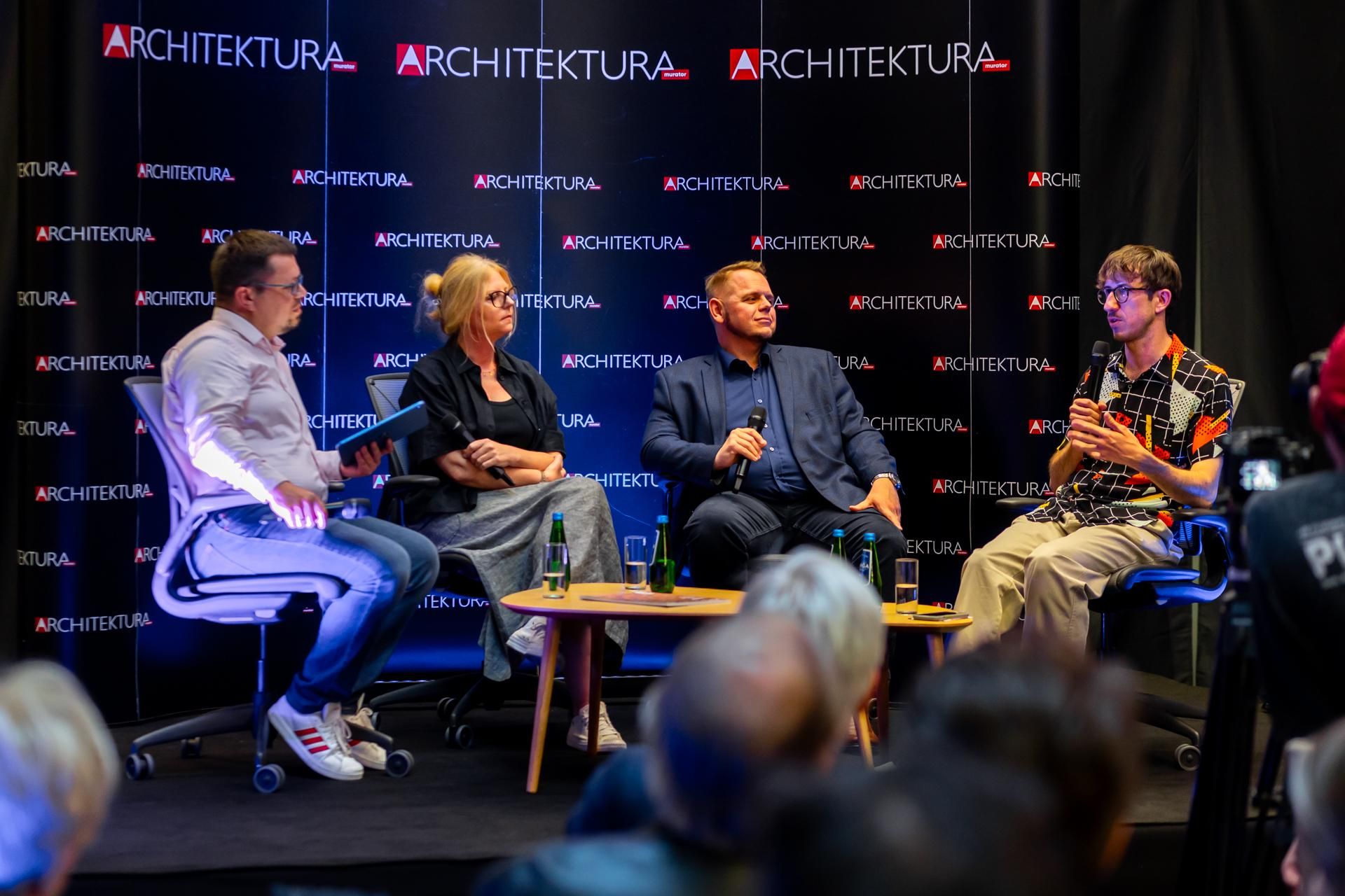 Warszawa - Wolf Marszałkowska - debata Architektury