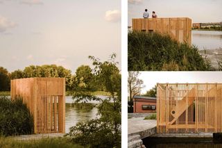 Ambona nad jeziorem Malta, Poznań - proj. Partizan architecture