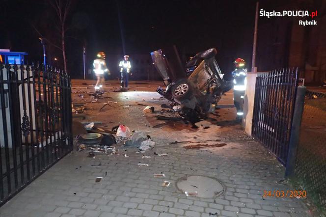 Spowodował wypadek i uciekał pieszo