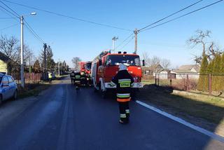 Pożar w Polanach. 