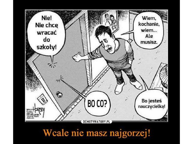 Memy o szkole i końcu wakacji