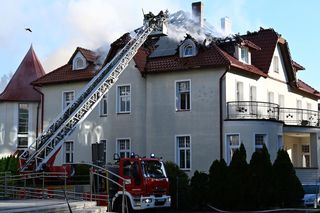 Koszalin. Pożar przedszkola i klubu nocnego