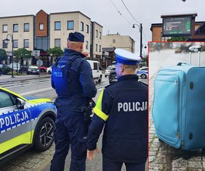 Podejrzana walizka na przystanku. Została zdetonowana! Wielka akcja służb w Zgierzu
