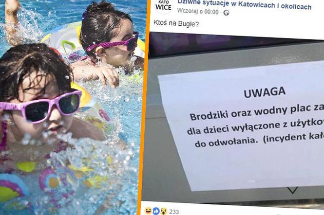 Katowice: Na basenie zamknięto brodziki dla dzieci