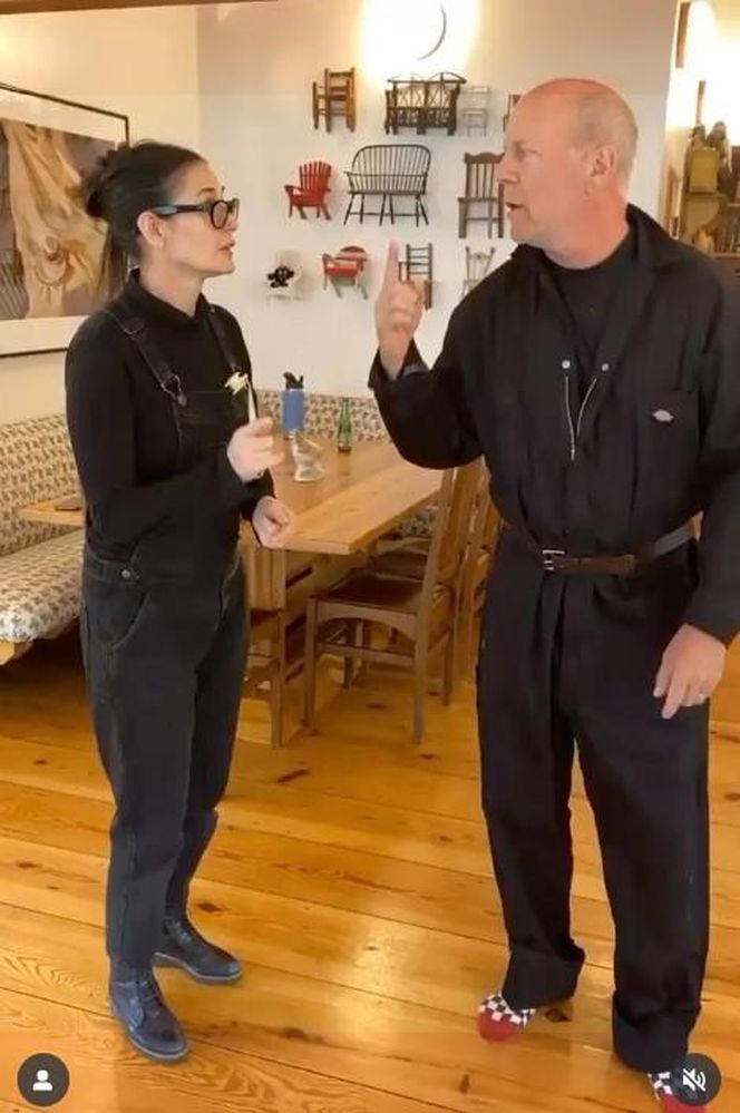 Bruce Willis, Demi Moore