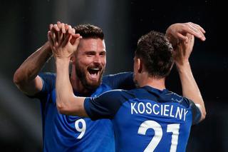 Francja - Szkocja 3:0. Giroud nie może przestać strzelać! Poprowadzi atak na Euro 2016?