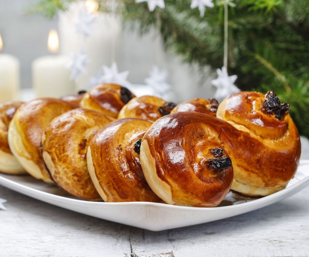 szwedzkie bułeczki szafranowe