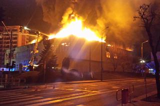 Pożar centrum handlowego Retman w Tczewie