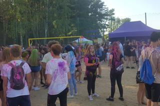 Festiwal kolorów 2019 na plaży miejskiej w Białymstoku