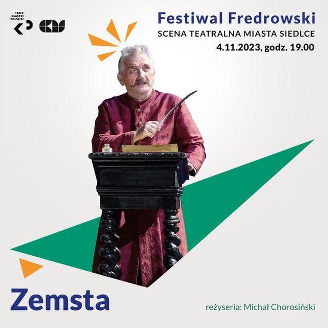 4 listopada, godz. 19:00, Zemsta – najsłynniejsza komedia Fredry od niemal 200 lat żyje w świadomości wielu pokoleń Polaków
