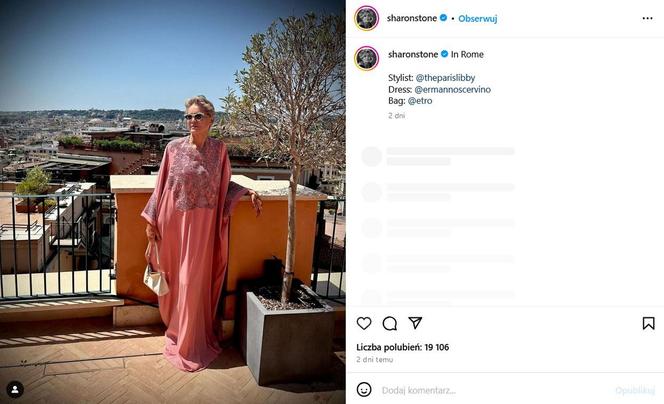 Sharon Stone z podbitym okiem! Tajemnicze zdjęcie wielkiej gwiazdy