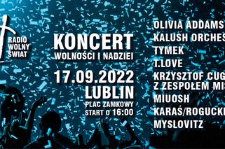 Radio WOLNY ŚWIAT – koncert wolności i nadziei. Gwiazdy zagrają w Lublinie dla Fundacji UNITED24