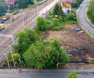 Budowa miejskiej części przystanku Szczecińskiej Kolei Metropolitalnej Stołczyn (Glinki)