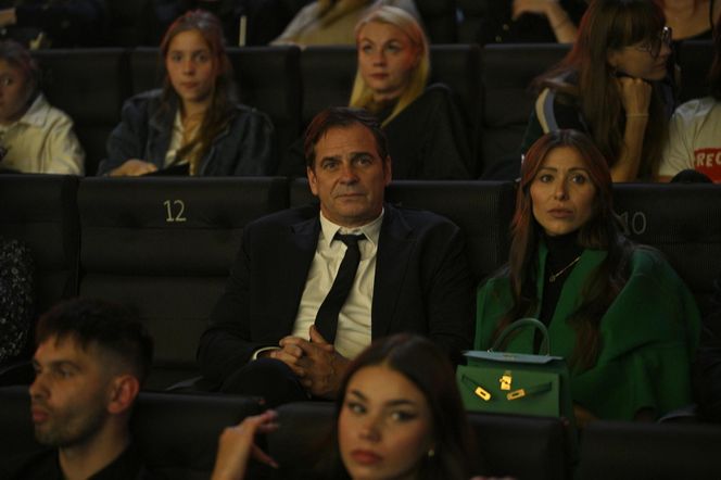 Premiera "LARP. Miłość, trolle i inne questy": Pawł Deląg z partnerką