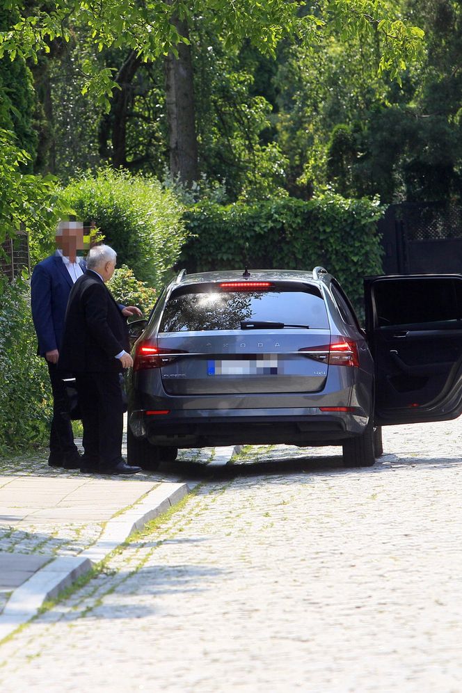 Tak Kaczyński zaczął urodzinowy dzień