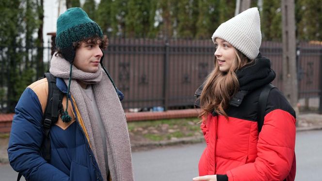 	Barwy szczęścia odc. 3175. Witek (Witold Sosulski), Ewelina (Amelia Listwoń)