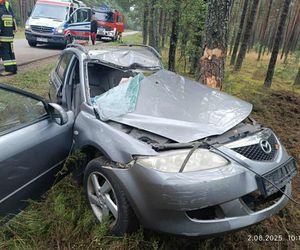 Cztery osoby, w tym dziecko, poszkodowane w wypadku