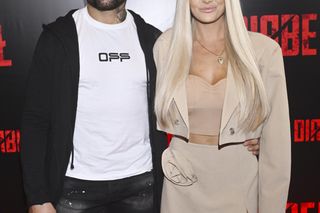 Eliza Trybała z mężem