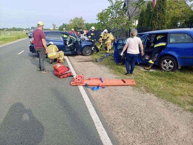 Poważny wypadek w Wólce Zastawskiej