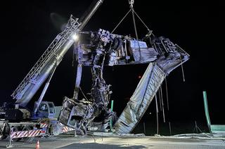 Wypadek na autostradzie A1. Spłonął TIR. Trasa była zablokowana kilkanaście godzin