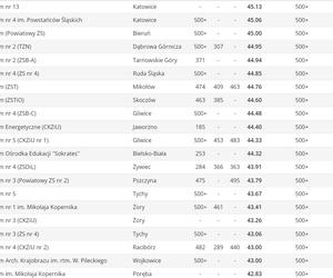 Ranking Perspektywy techników w województwie śląskim 2023 . Najlepsze technika na Śląsku