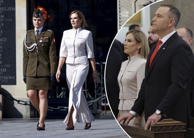 Marta Nawrocka. Obchody Święta Wojska Polskiego