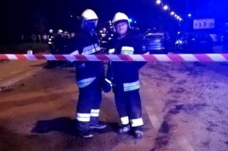 Droga była zablokowana przez wiele godzin