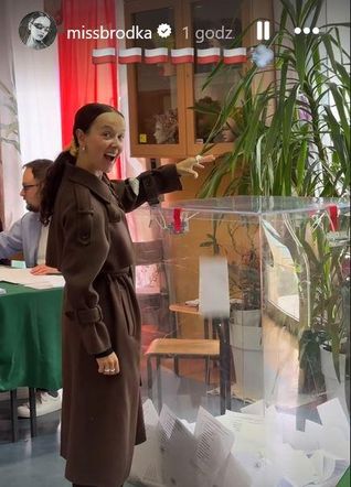 Wybory 2025: Tak Głosują gwiazdy. Monika Brodka