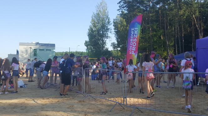 Festiwal kolorów 2019 na plaży miejskiej w Białymstoku