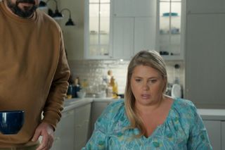 Barwy szczęścia, odcinek 3132. Borys (Jakub Wieczorek), Aldona (Elżbieta Romanowska)