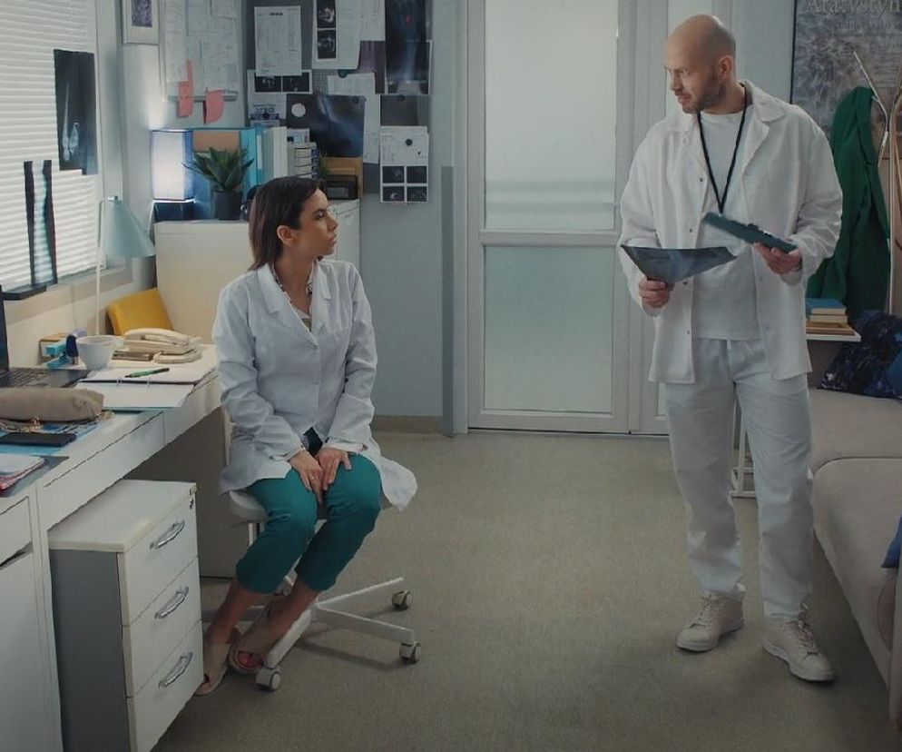 M jak miłość odcinek 1808. Aneta (Ilona Janyst), Wojtek (Paweł Parczewski)