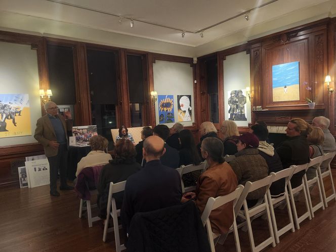 Tłumy na Europejskiej Nocy Literatury w NYC