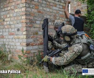 Napad i ucieczka - ćwiczenia lubuskich policjantów