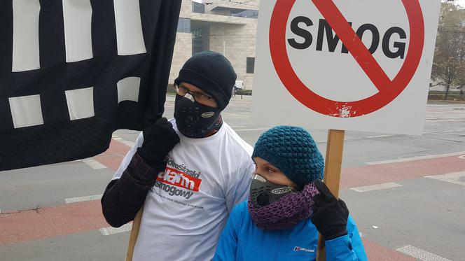 Happening Dolnośląskiego Alarmu Smogowego