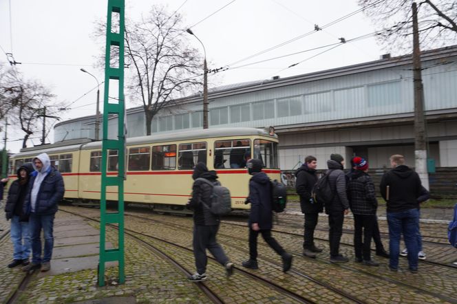 Katarzynki 2024 - wystawa tramwajów przy historycznej zajezdni przy ulicy Madalińskiego