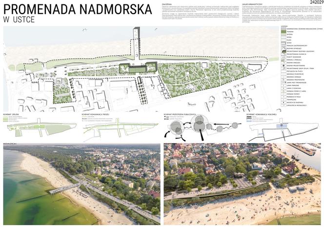 Konkurs na projekt promenady nadmorskiej w Ustce: wyniki