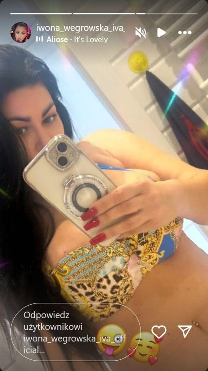 Iwona Węgrowska w bikini. Pokazała smukłą sylwetkę!