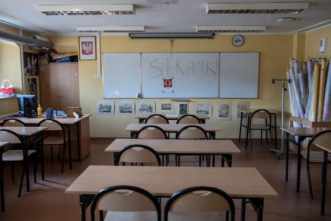 Strajk nauczycieli w całej Polsce