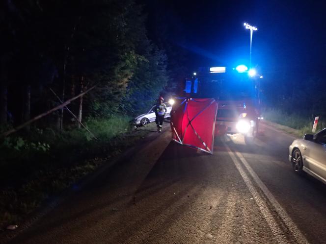 Nie żyje 17-latek, nocny wypadek pod Bodzentynem