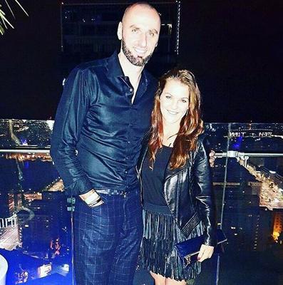 Marcin Gortat i Agnieszka Radwańska