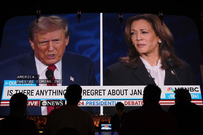 Debata prezydencka w USA. Kamala Harris i Donald Trump