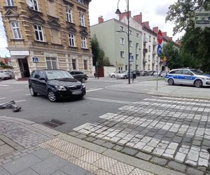 Potrącenie kierującego hulajnogą w Tarnowskich Górach